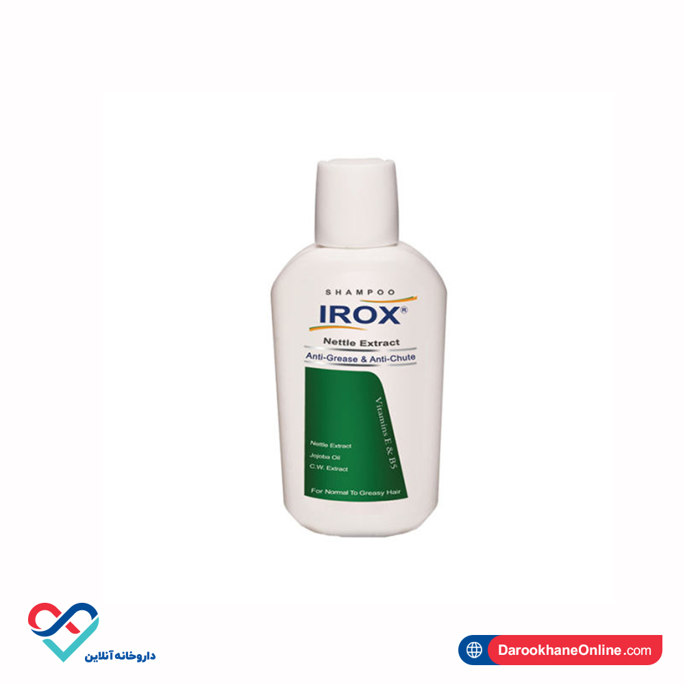 irox gazaneh شامپو ضد ریزش گزنه ایروکس 200 میل - Image 1